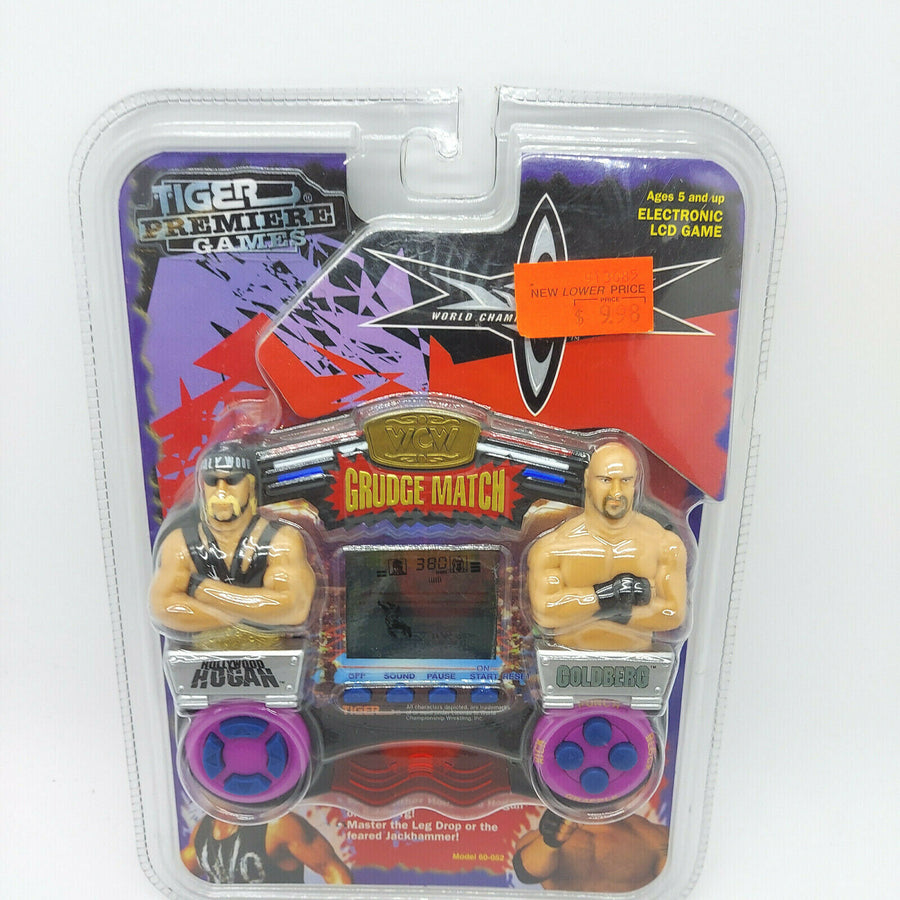 WCW grudge match Handheld LCD Hulk Hogan Goldberg PWcatalog
