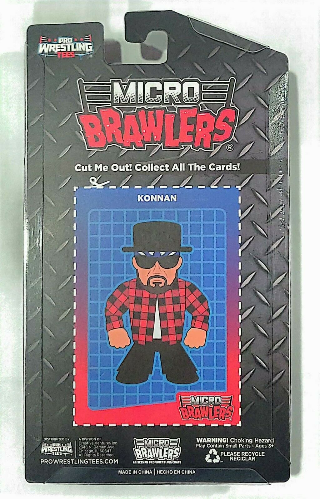 Pro Wrestling Tees Crate Exclusive Micro Brawlers Konnan [January]