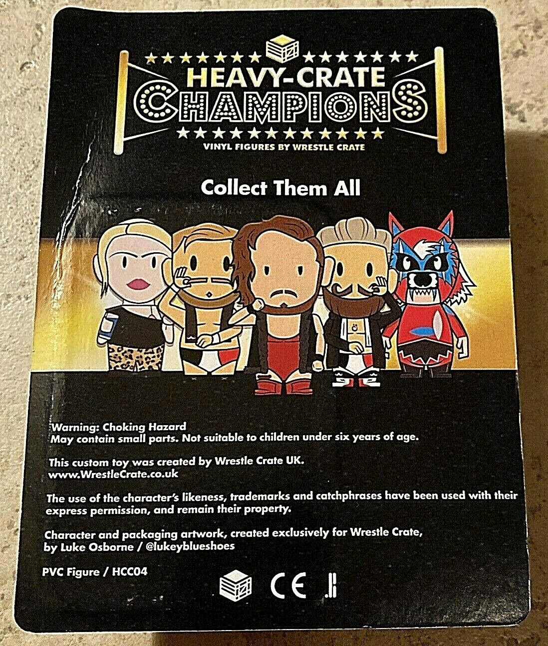 Wrestle Crate UK Heavy-Crate Champions 2 Suge D [Chase]