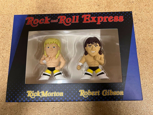 Pro Wrestling Loot Pint Size All Stars Rock and Roll Express: Rick Morton & Robert Gibson [December]