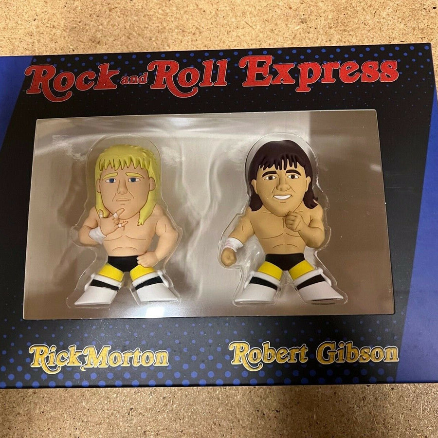 Pro Wrestling Loot Pint Size All Stars Rock and Roll Express: Rick Morton & Robert Gibson [December] Action & Toy Figures PWcatalog
