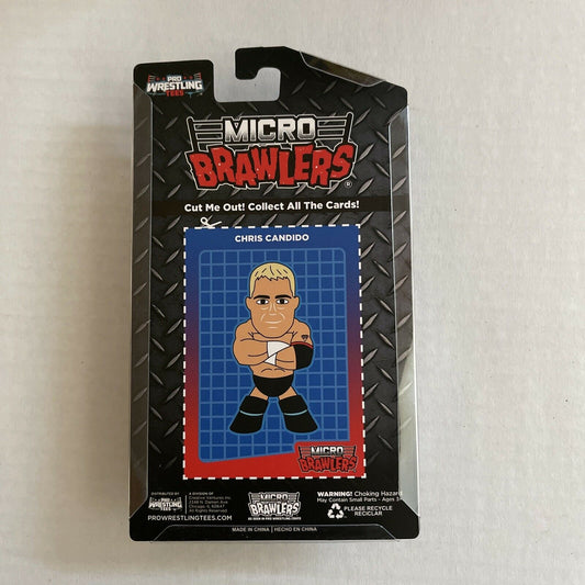 Pro Wrestling Tees Crate Exclusive Micro Brawlers Chris Candido [March, Chase]
