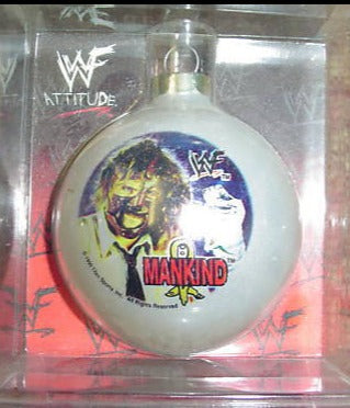 WWF Mankind Christmas Ornament 1999 Pwcatalog