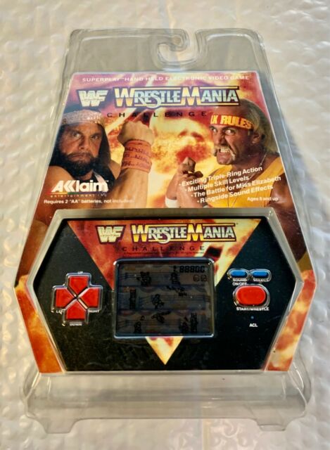 Wrestlemania Challenge Handheld LCD Hulk Hogan Macho Man PWcatalog