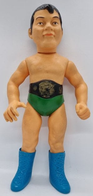 Japanese Pro Wrestling Alliance Bullmark Sofubi [Soft Vinyl] Antonio Inoki Action & Toy Figures PWcatalog