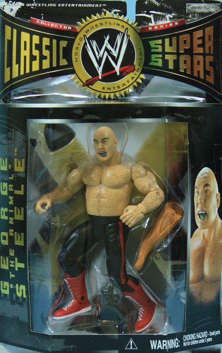 WWE Jakks Pacific Classic Superstars 2 George "The Animal" Steele [With Painted Hair] Action & Toy Figures PWcatalog