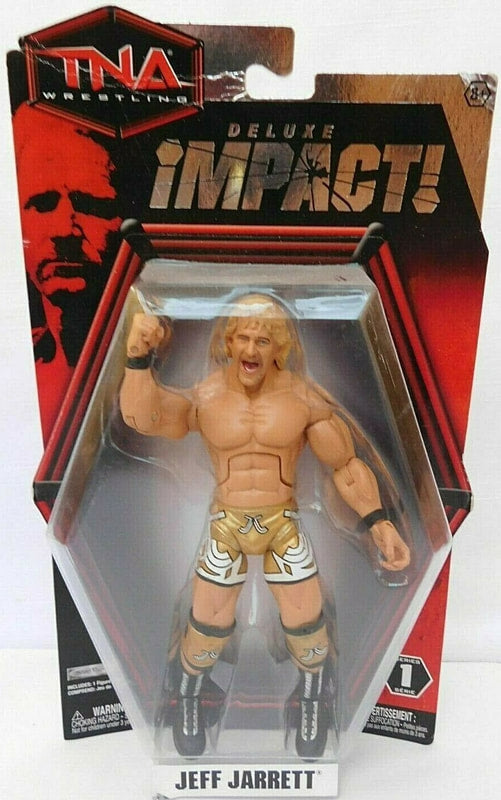 TNA/Impact Wrestling Jakks Pacific Deluxe Impact! 1 Jeff Jarrett [With Light Hair] Action & Toy Figures PWcatalog