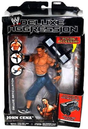 WWE Jakks Pacific Deluxe Aggression 1 John Cena