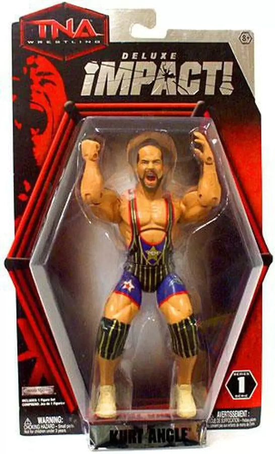 TNA/Impact Wrestling Jakks Pacific Deluxe Impact! 1 Kurt Angle Action & Toy Figures PWcatalog