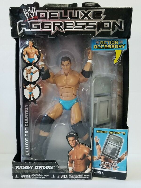 WWE Jakks Pacific Deluxe Aggression 1 Randy Orton