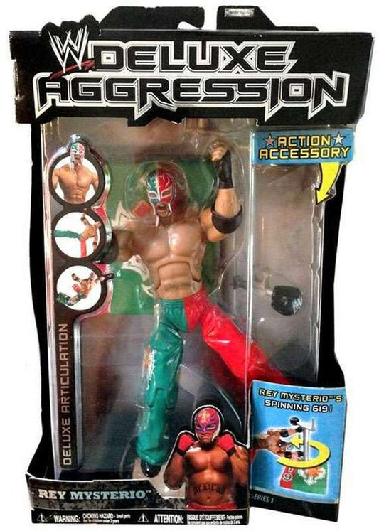 WWE Jakks Pacific Deluxe Aggression 1 Rey Mysterio