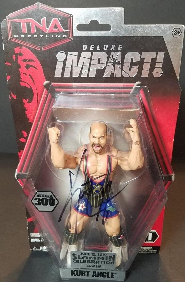 TNA/Impact Wrestling Jakks Pacific Deluxe Impact! 1 Kurt Angle [Slammin' Celebration Edition] Action & Toy Figures PWcatalog
