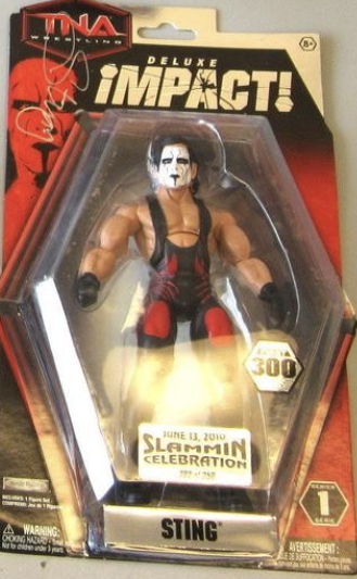 TNA/Impact Wrestling Jakks Pacific Deluxe Impact! 1 Sting [Slammin' Celebration Edition] Action & Toy Figures PWcatalog