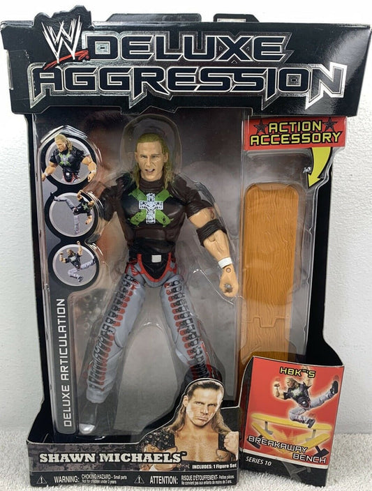 WWE Jakks Pacific Deluxe Aggression 10 Shawn Michaels