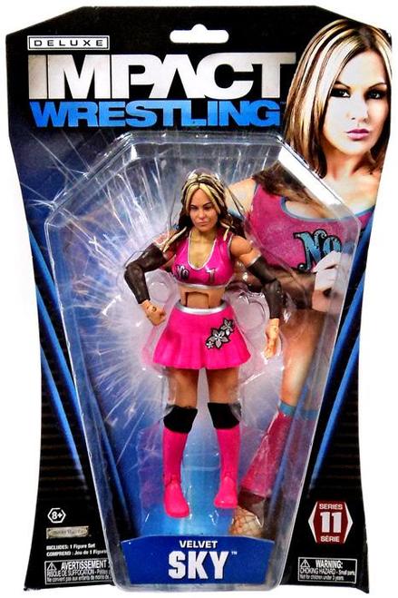 TNA/Impact Wrestling Jakks Pacific Deluxe Impact! 11 Velvet Sky Action & Toy Figures PWcatalog