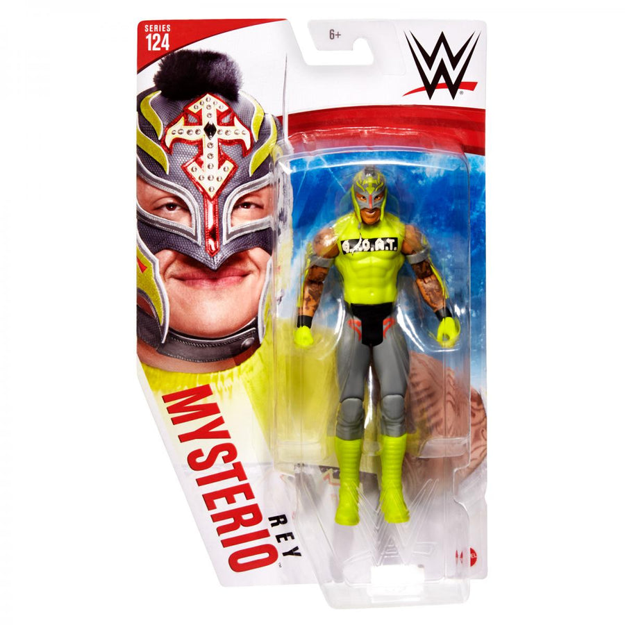WWE Mattel Basic Series 124 Rey Mysterio Action & Toy Figures PWcatalog