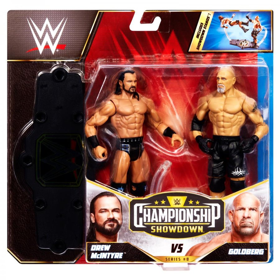 WWE Mattel Championship Showdown 8 Goldberg vs. Drew McIntyre Action & Toy Figures PWcatalog