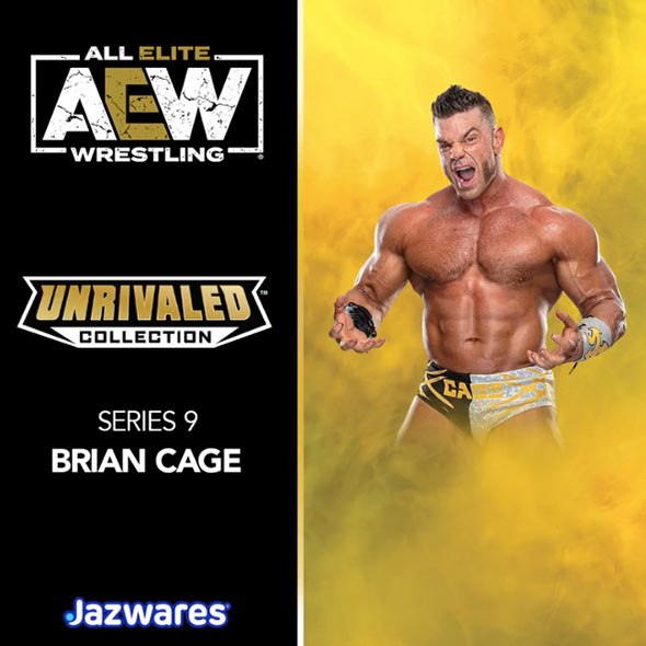 AEW Jazwares Unrivaled Collection 9 Brian Cage