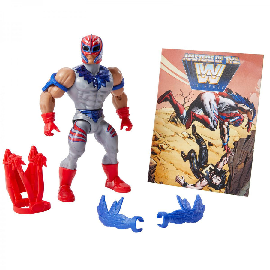 WWE Mattel Masters of the WWE Universe 8 Rey Mysterio [Exclusive] Action & Toy Figures PWcatalog