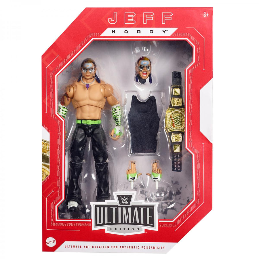 WWE Mattel Ultimate Edition Fan Takeover Jeff Hardy [Exclusive] Action & Toy Figures PWcatalog