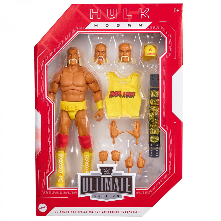 WWE Mattel Ultimate Edition Fan Takeover Hulk Hogan [Exclusive, With Bandana Off] Action & Toy Figures PWcatalog