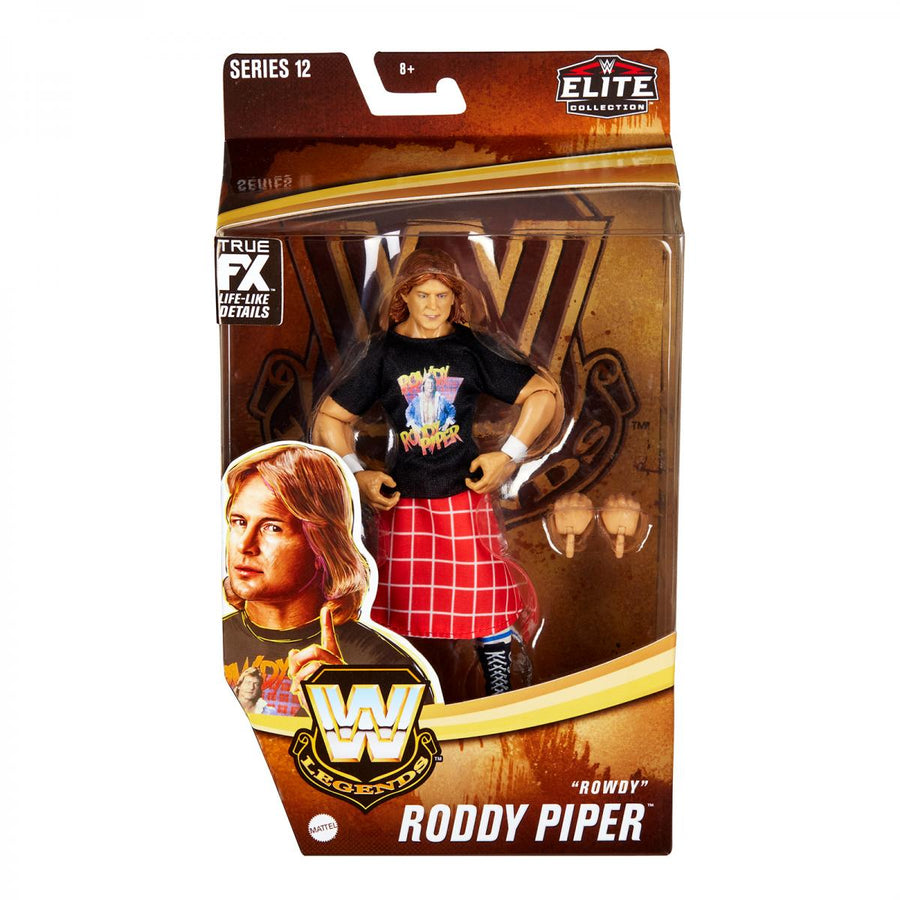 WWE Mattel Legends 12 "Rowdy" Roddy Piper [Exclusive] Action & Toy Figures PWcatalog