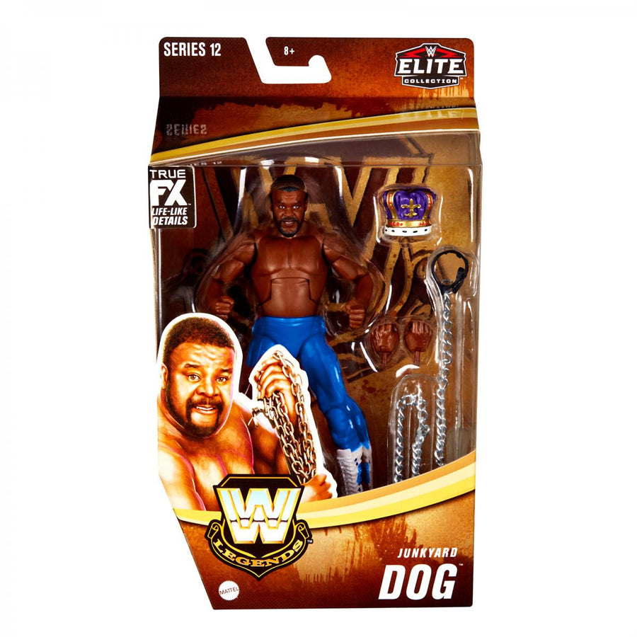WWE Mattel Legends 12 Junkyard Dog [Chase, Exclusive] Action & Toy Figures PWcatalog