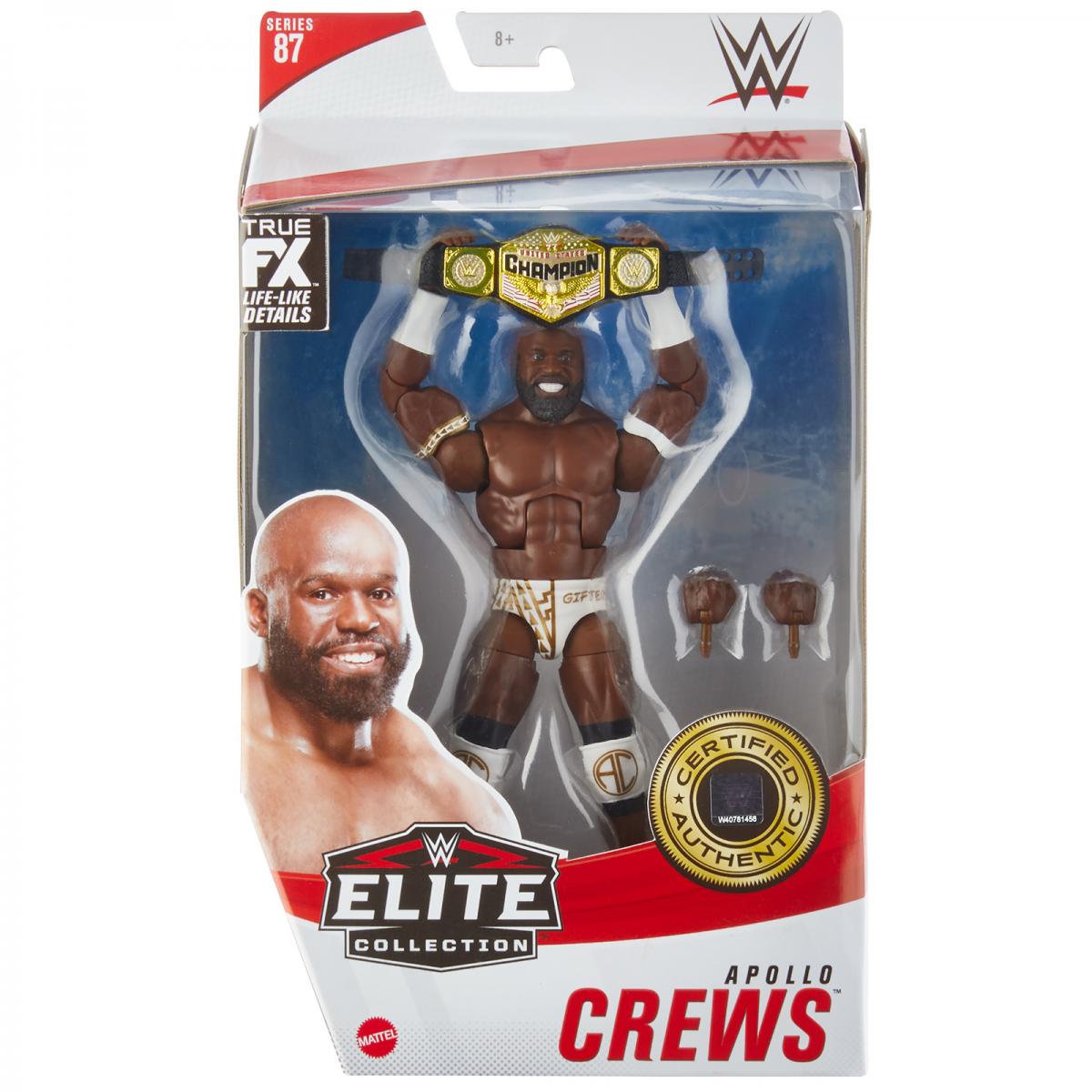 WWE Mattel Elite Collection Series 87 Apollo Crews [Chase]