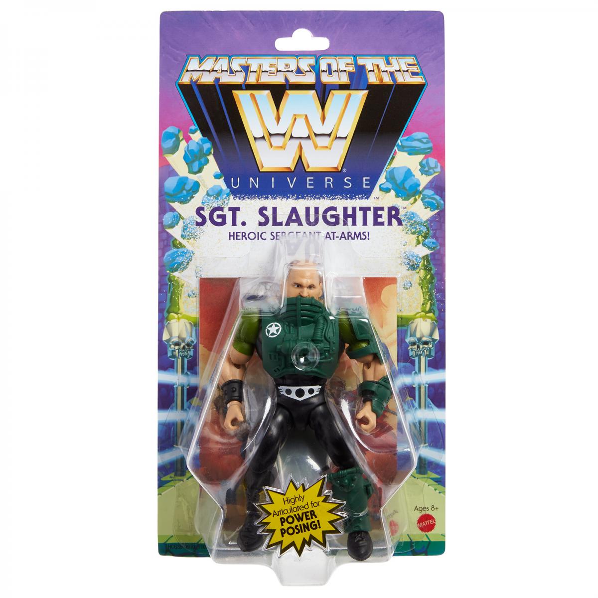 WWE Mattel Masters of the WWE Universe 7 Sgt. Slaughter [Exclusive]
