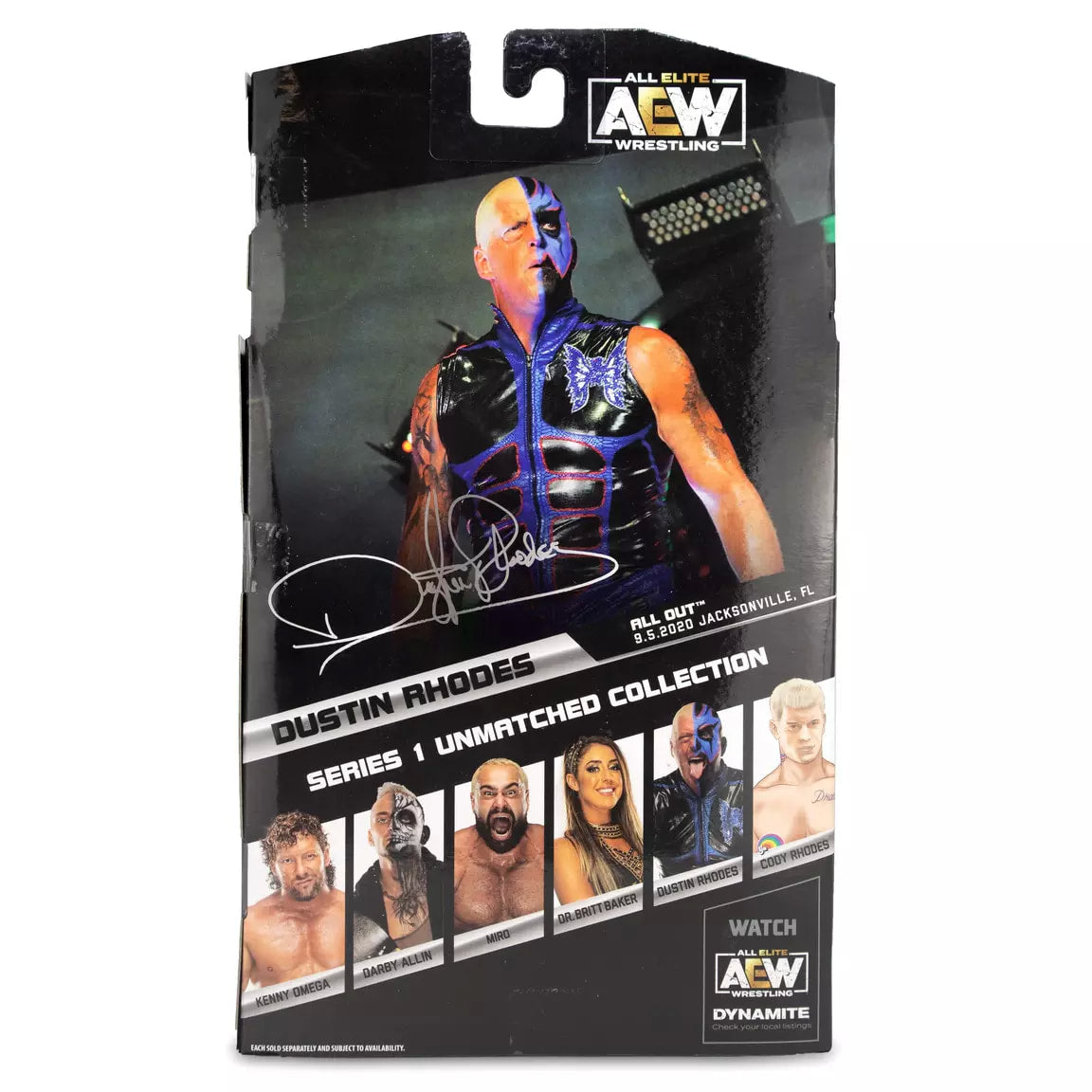 AEW Jazwares Unmatched Collection 1 #05 Dustin Rhodes