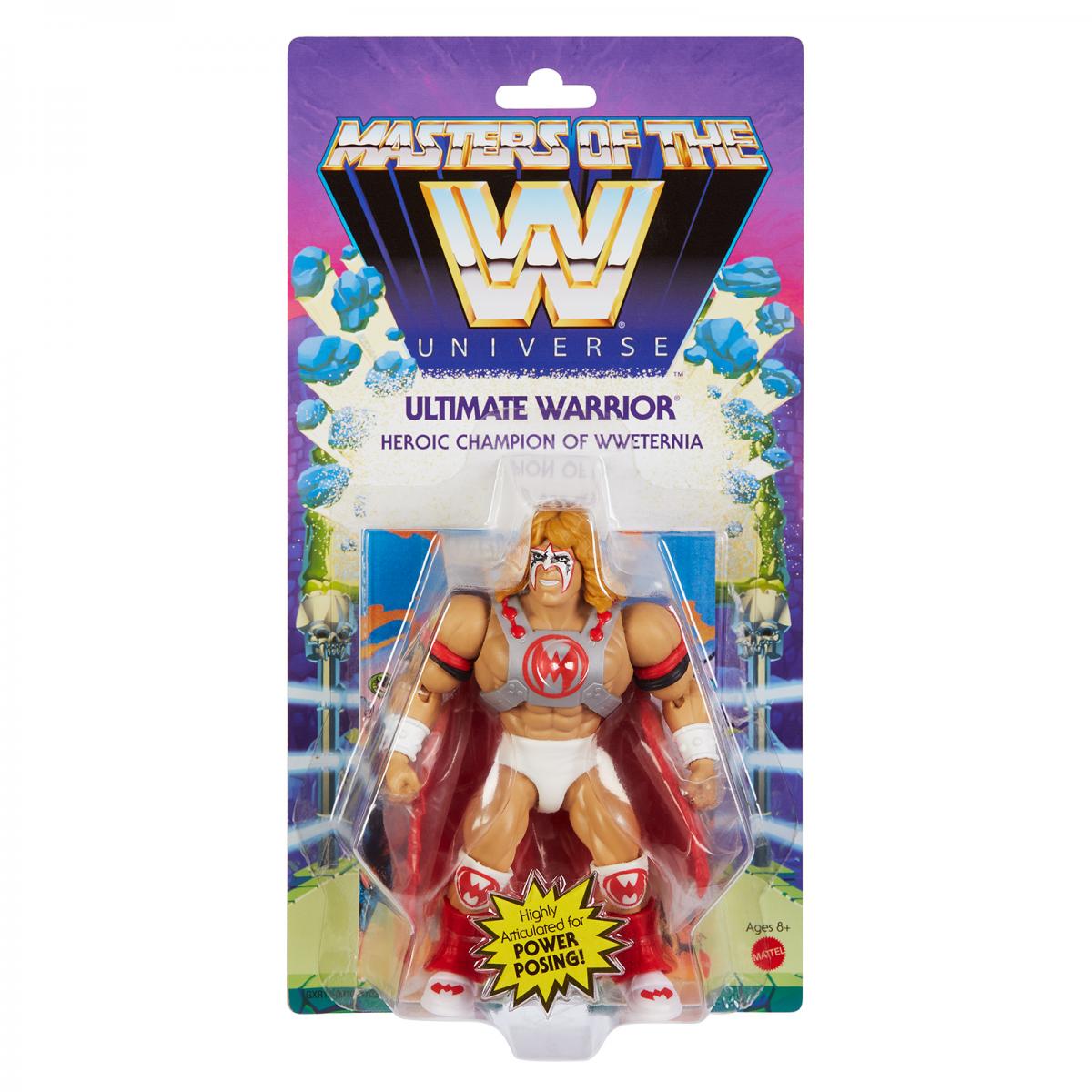 WWE Mattel Masters of the WWE Universe 6 Ultimate Warrior [Exclusive]