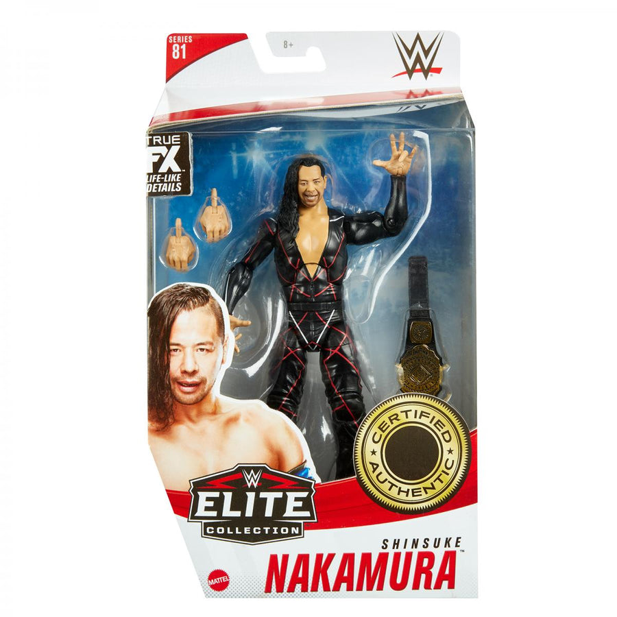 WWE Mattel Elite Collection Series 81 Shinsuke Nakamura [Chase] Action & Toy Figures PWcatalog