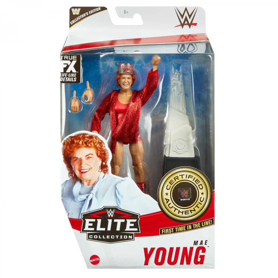 WWE Mattel Elite Collection Series 81 Mae Young [Exclusive] Action & Toy Figures PWcatalog