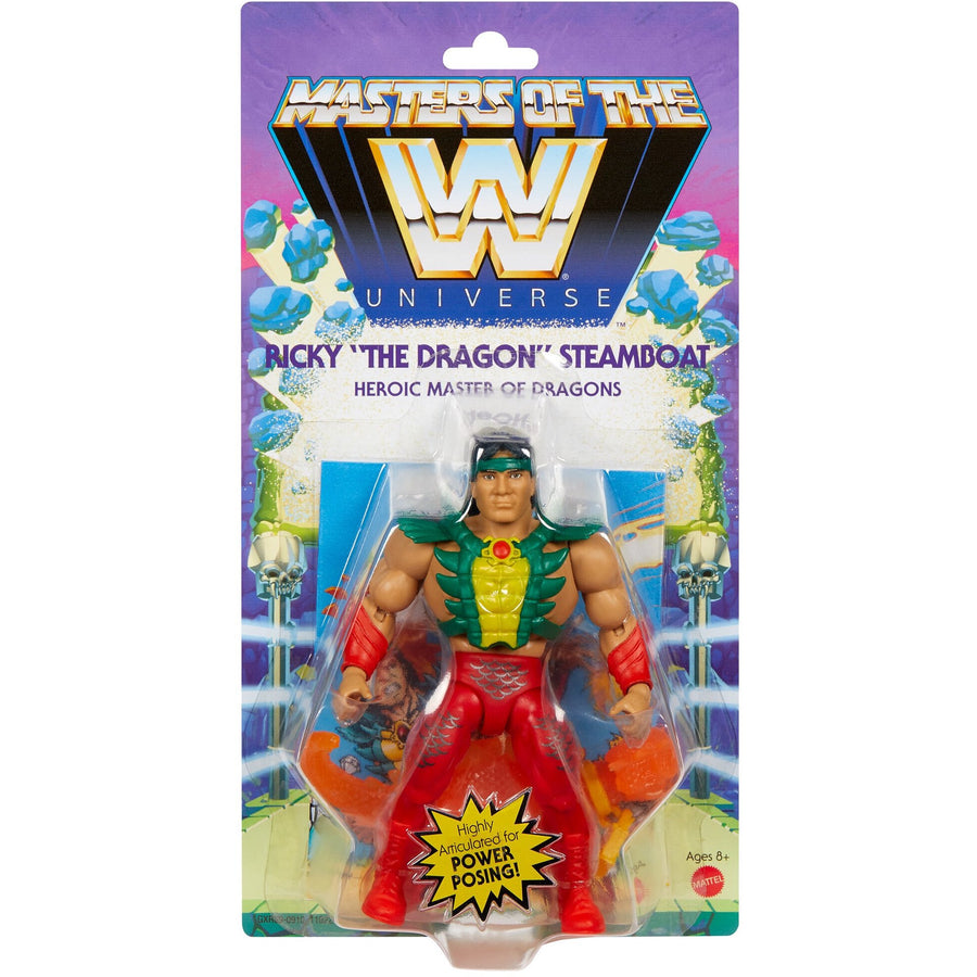 WWE Mattel Masters of the WWE Universe 5 Ricky "The Dragon" Steamboat [Exclusive] Action & Toy Figures PWcatalog