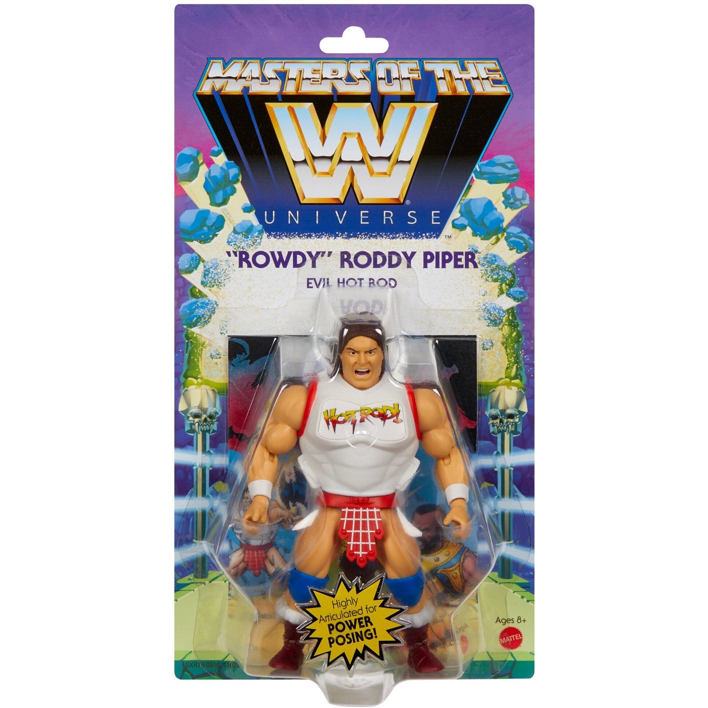 WWE Mattel Masters of the WWE Universe 5 "Rowdy" Roddy Piper [Exclusive]
