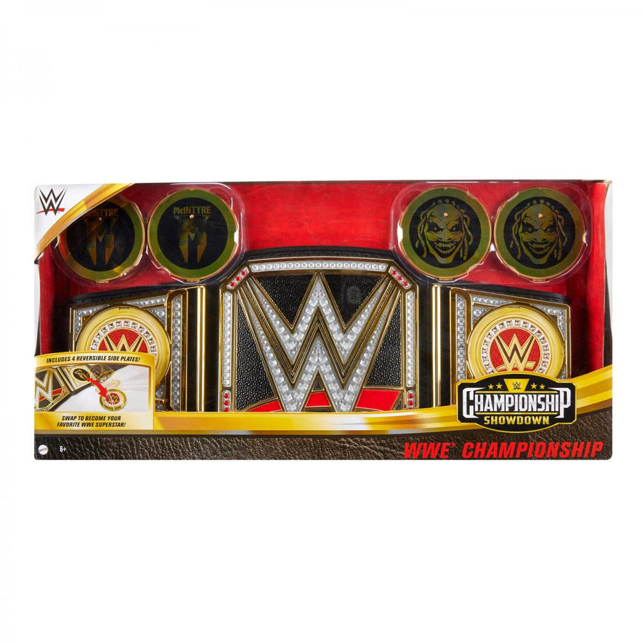 WWE Mattel Championship Showdown Wrestling Rings & Playsets: WWE Championship Showdown Deluxe Championship Title Action & Toy Figures PWcatalog