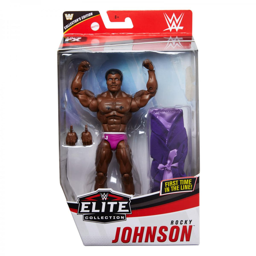 WWE Mattel Elite Collection Series 80 Rocky Johnson [Exclusive] Action & Toy Figures PWcatalog