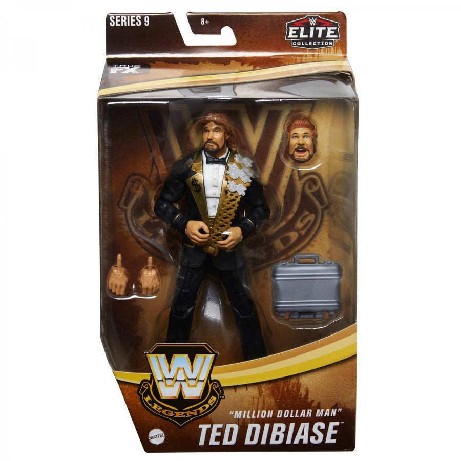 WWE Mattel Legends 9 "Million Dollar Man" Ted Dibiase [Exclusive] Action & Toy Figures PWcatalog