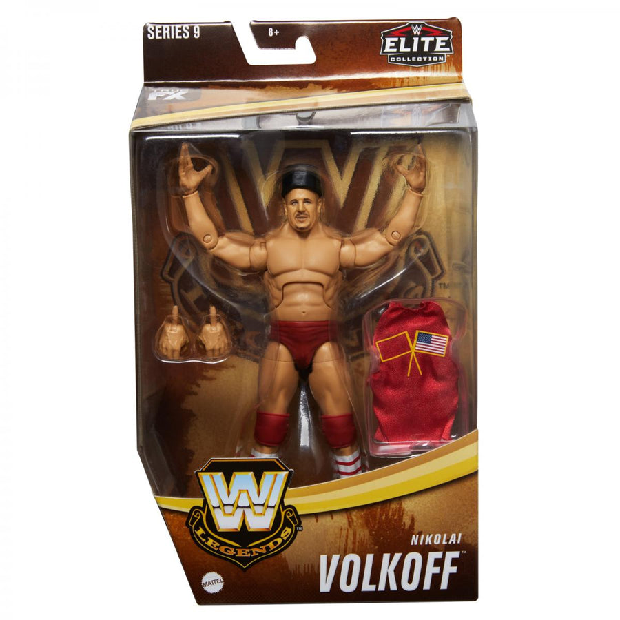 WWE Mattel Legends 9 Nikolai Volkoff [Exclusive] Action & Toy Figures PWcatalog