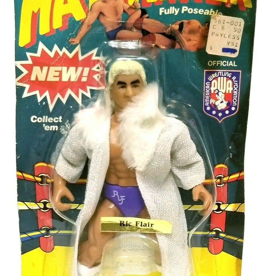 AWA Remco All Star Wrestlers 4 "Mat Mania" Ric Flair Action & Toy Figures PWcatalog