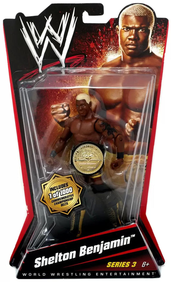 WWE Mattel Basic Series 3 Shelton Benjamin [Chase] Action & Toy Figures PWcatalog