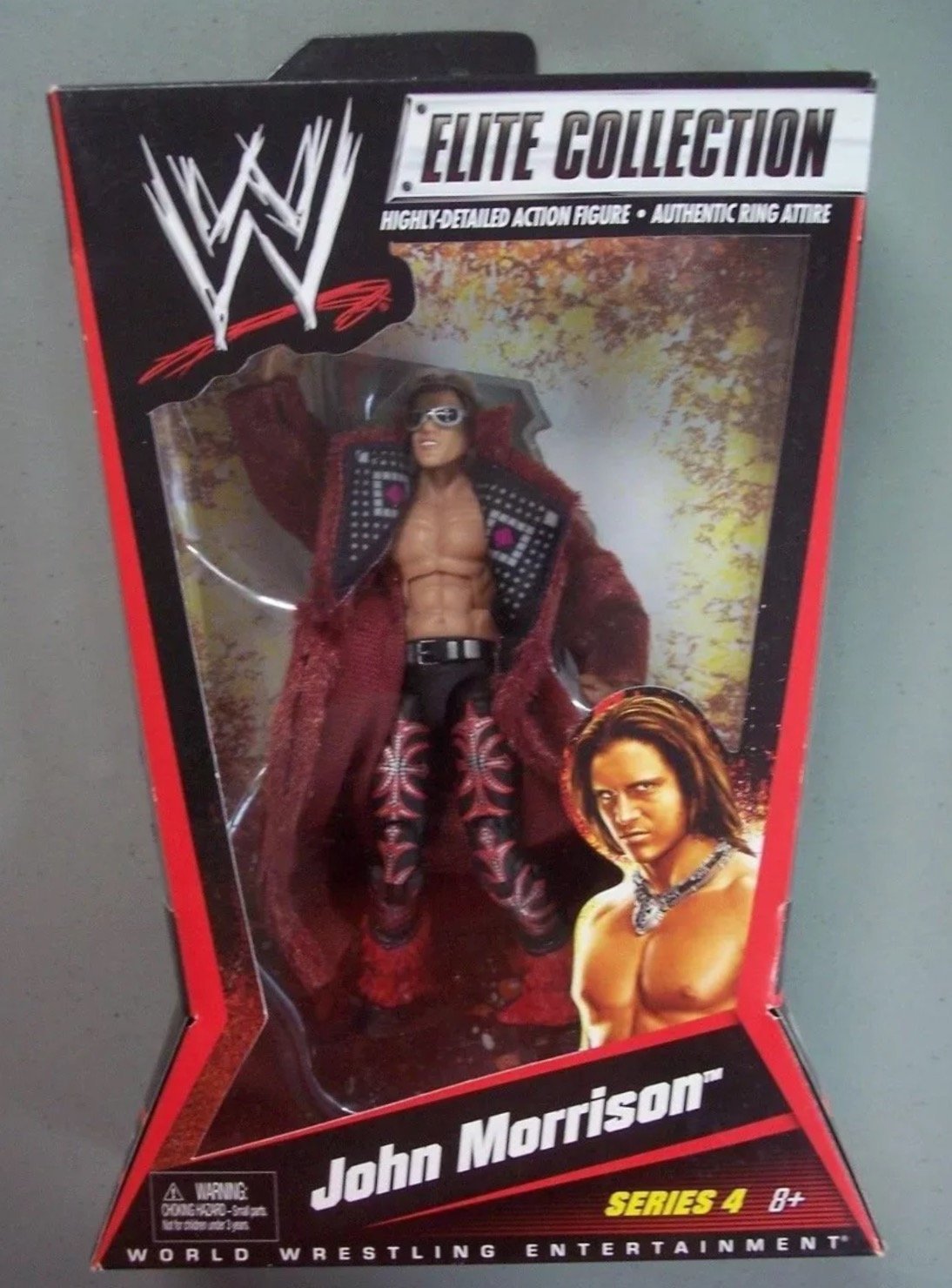 WWE Mattel Elite Collection Series 4 John Morrison [With Maroon Robe]