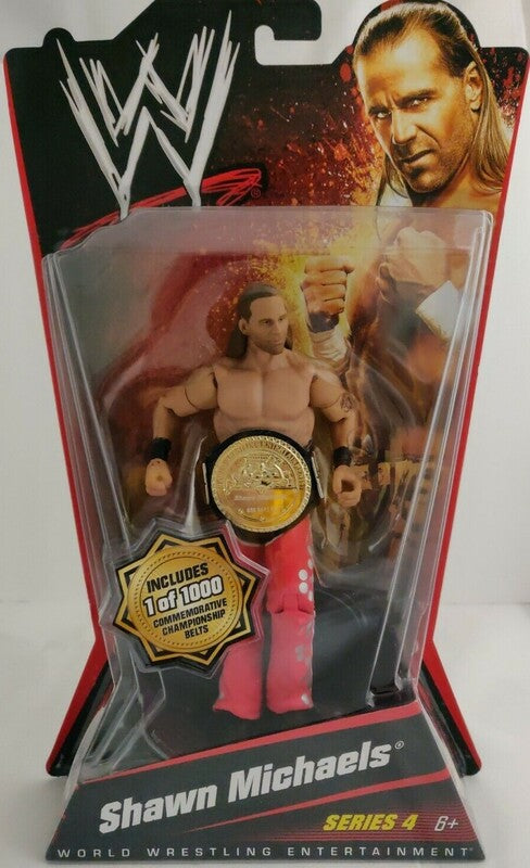 WWE Mattel Basic Series 4 Shawn Michaels [Chase] Action & Toy Figures PWcatalog