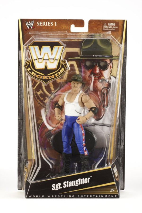 WWE Mattel Legends 1 Sgt. Slaughter Action & Toy Figures PWcatalog