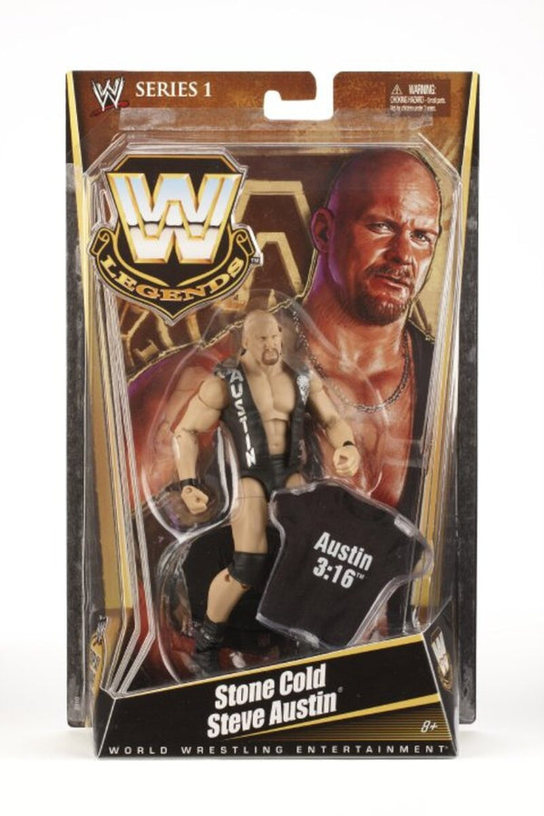 WWE Mattel Legends 1 Stone Cold Steve Austin Action & Toy Figures PWcatalog
