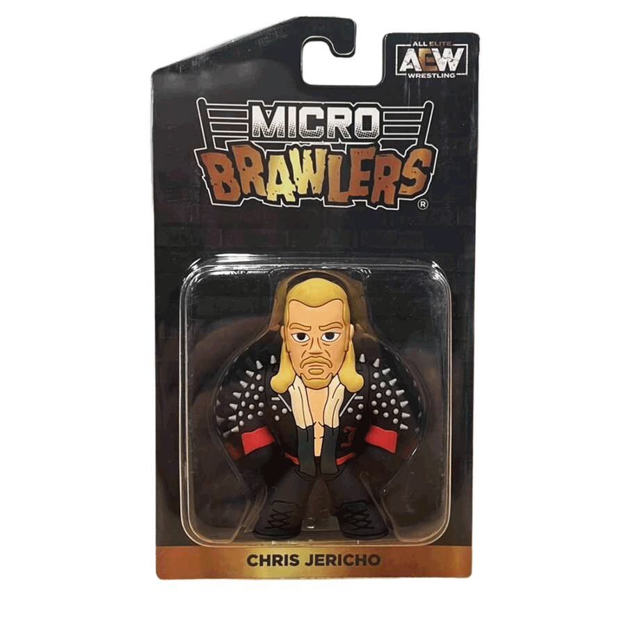 AEW Pro Wrestling Tees Micro Brawlers Wave 1 Chris Jericho Action & Toy Figures PWcatalog