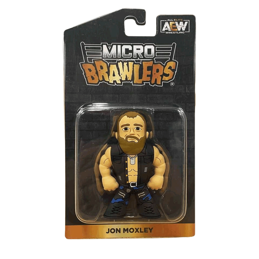AEW Pro Wrestling Tees Micro Brawlers Wave 1 Jon Moxley Action & Toy Figures PWcatalog