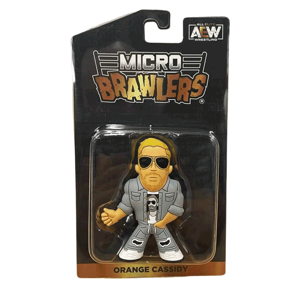 AEW Pro Wrestling Tees Micro Brawlers Wave 1 Orange Cassidy