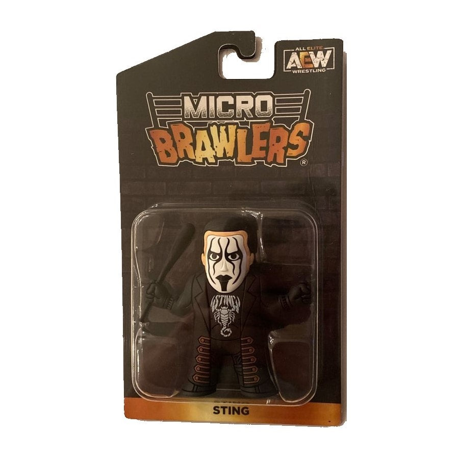 Pro Wrestling Tees AEW Crate Sting Micro Brawler [Exclusive] Action & Toy Figures PWcatalog