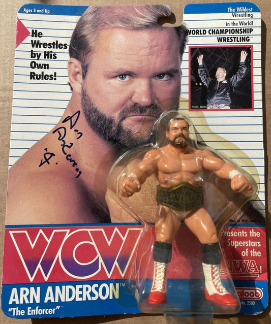 WCW Galoob WCW Galoob Series 1 - "Presents the Superstars of the NWA" Arn Anderson [NWA Card]